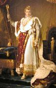 Francois Pascal Simon Gerard Napoleon in Coronation Robes oil painting artist